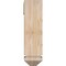 Ekena Millwork Funston Arts and Crafts Smooth Bracket w/ Offset Brace, Douglas Fir, 5 1/2"W x 20"D x 20"H BKT0604X20X20FST03SDF - alternate 4